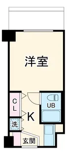 ルクレ青葉台【3階】の間取り