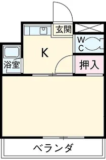 コーポ倉正【3階】の間取り