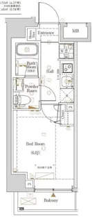 KNOTS新丸子【4階】の間取り