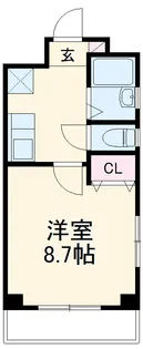 プレシャス若水【102号室】の間取り