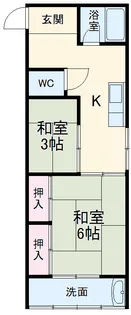 安藤ビル【306号室】の間取り
