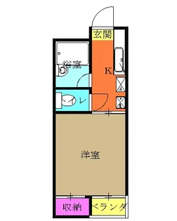 メゾンYK【1階】の間取り