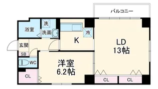 ソルトシティ浜松【3階】の間取り