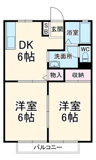 カーサエクセル【105号室】の間取り