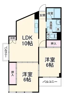 トヨダビル【3階】の間取り