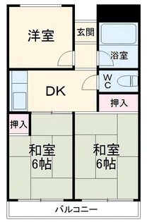 ヴィラ・ノバク【402号室】の間取り