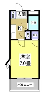 石塚マンション【303号室】の間取り