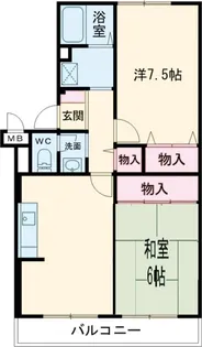 プランドール21【302号室】の間取り