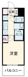 エステムコート名古屋ステーションクロス【6階】の間取り