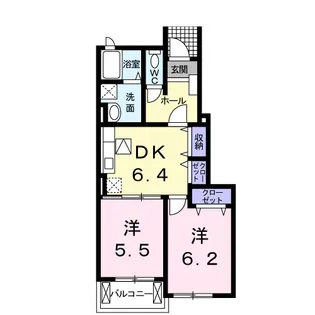 エテルナ K【1階】の間取り