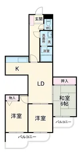 ラ・キャッスル21八事【3階】の間取り