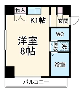 ロべルージュマツイ【7階】の間取り