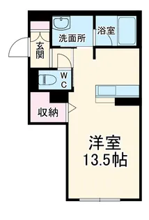 シャーメゾンステージ豊橋【1階】の間取り
