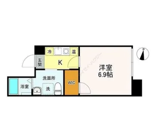 レピュア大森レジデンス【1階】の間取り