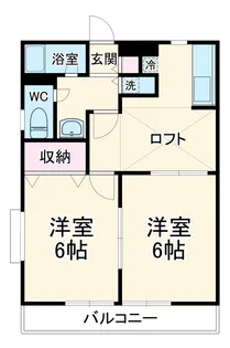 ウインドチャイム【2階】の間取り