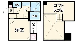 アステール【2階】の間取り