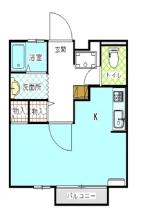 コーポカメリア【2階】の間取り