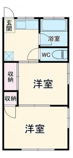 ビックハイツ【1階】の間取り