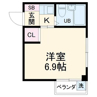 プリマベーラ【202号室】の間取り