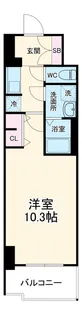 S-RESIDENCE岐阜駅【3階】の間取り