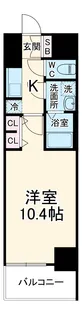 S-RESIDENCE岐阜駅【5階】の間取り