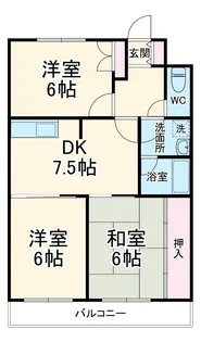 ノースランド1【1階】の間取り