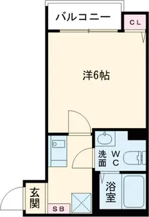 CASAR八王子【1階】の間取り