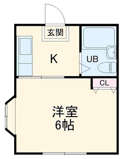 オクトハウス【1階】の間取り