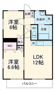Dimple広沢【302号室】の間取り