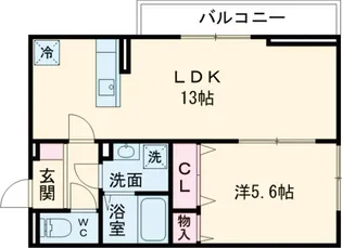 サンライズガーデンさくら【3階】の間取り