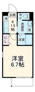 TーNEST【2階】の間取り