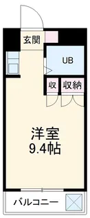 シャルム大堀【502号室】の間取り