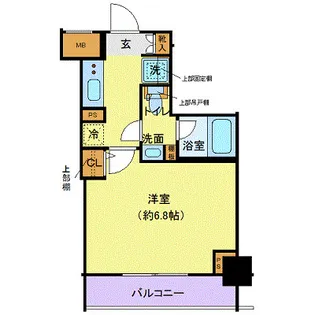 クレヴィスタ大森【5階】の間取り