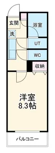 ワールドアイ京都梅小路【5階】の間取り