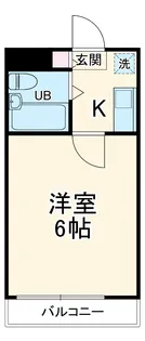 ブリランテ上福岡【202号室】の間取り
