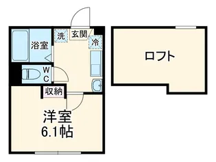 ブリスノード向ヶ丘遊園【305号室】の間取り