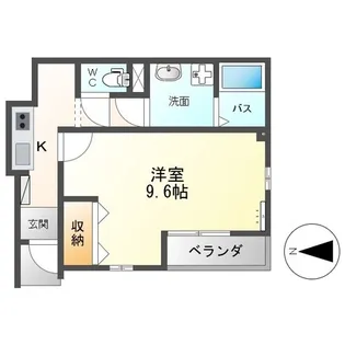 ルミナス メゾン【1階】の間取り