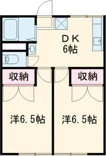 成増ハイム【103号室】の間取り