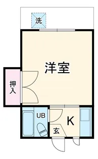 コーポラスクリエイティブ【1階】の間取り