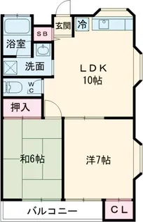 ラ・ドニスハイツ【203号室】の間取り