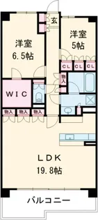 ガレリアヴェール【11階】の間取り