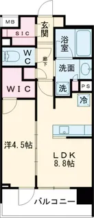 オーパスレジデンス中板橋【2階】の間取り