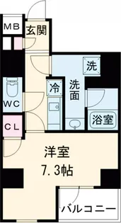 RELUXIA北千住【2階】の間取り