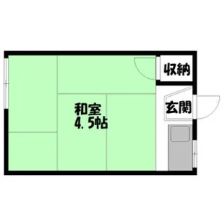 東海荘【102号室】の間取り