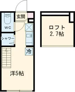 シャルムニシオギ【1階】の間取り