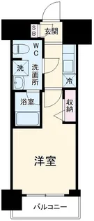 メインステージ横濱伊勢佐木Ⅱ【6階】の間取り
