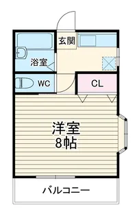 ハイムM&A【1階】の間取り