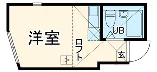 ユナイト鴨居ハーネストの杜【1階】の間取り