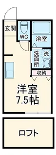 Likes飯山満町B棟【2階】の間取り