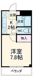SATOマンション【201号室】の間取り